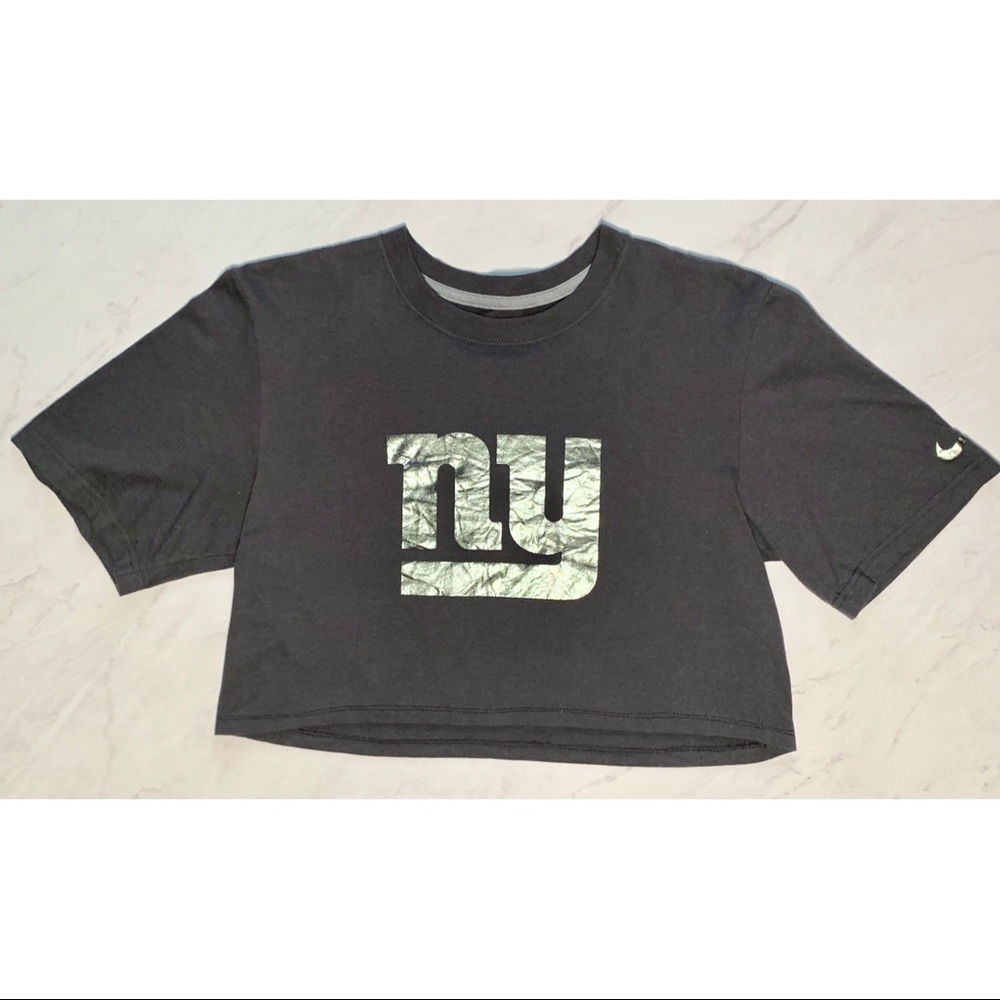 Nike - NY GIANTS Cropped T-Shirt | Size S